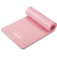Коврик (мат) для йоги и фитнеса Gymtek NBR 1см розовый