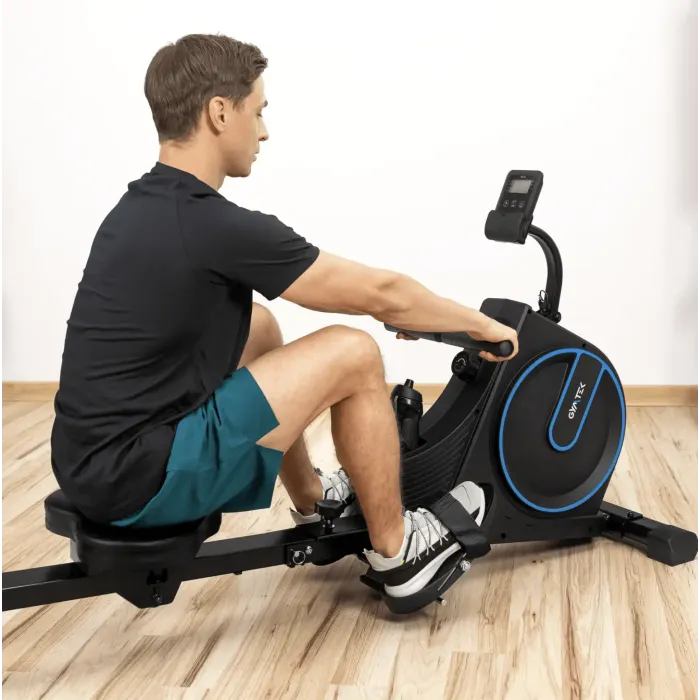 Гребной тренажер Gymtek XR1000 магнитный синий