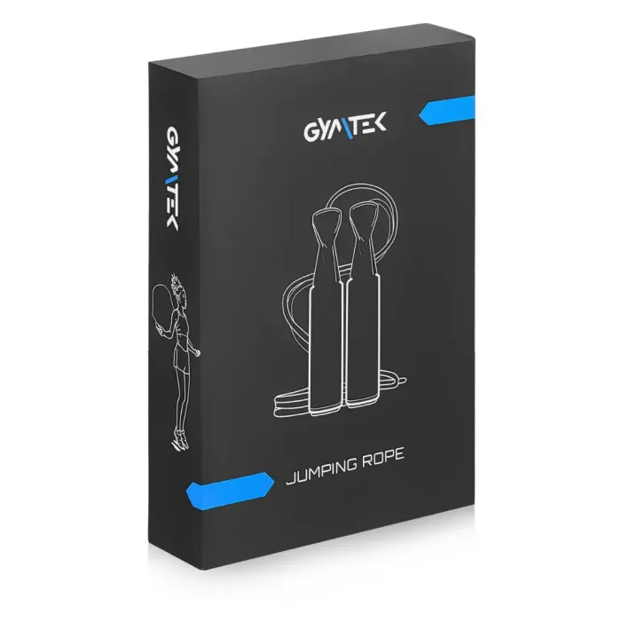 Скакалка Gymtek скоростная черный