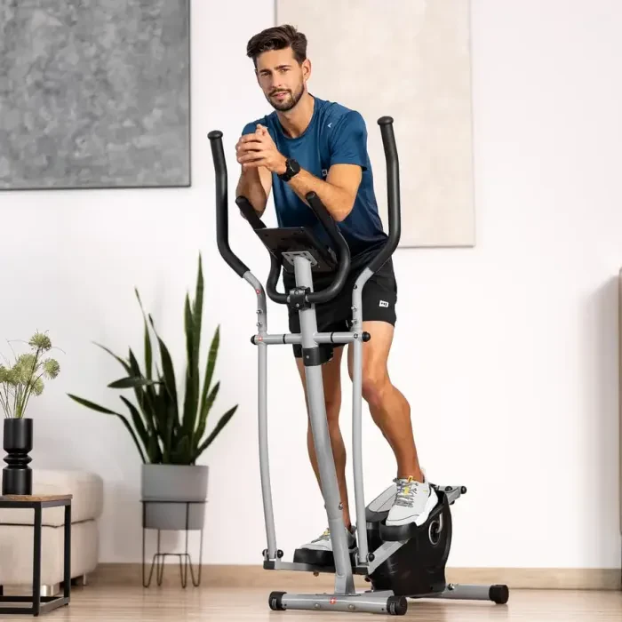 Орбитрек Hop-Sport HS-2050C Cosmo магнитный серый/серебристый