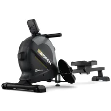 Гребной тренажер Hop-Sport HS-080R Aspen магнитный черно-золотистый