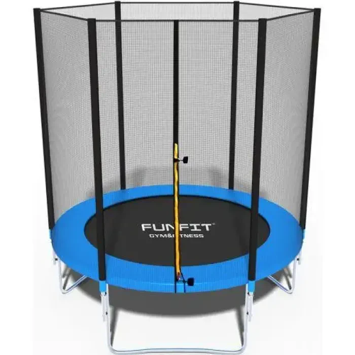 Батут Funfit 6ft (183см) синий с внешней сеткой