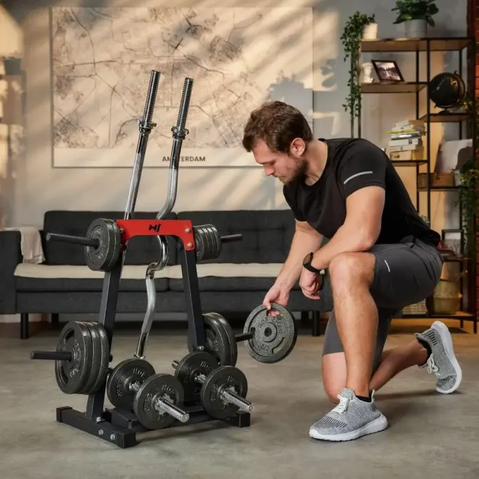 Стойка под диски, грифы и гантели Hop-Sport HS-1008A
