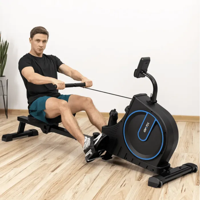 Гребной тренажер Gymtek XR1000 магнитный синий