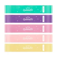 Набор резинок для фитнеса Queenfit 0,5-30кг Q-66435