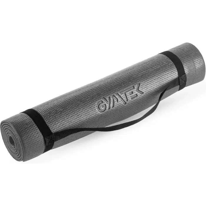 Коврик (мат) для фитнеса и йоги Gymtek 0,5см серый