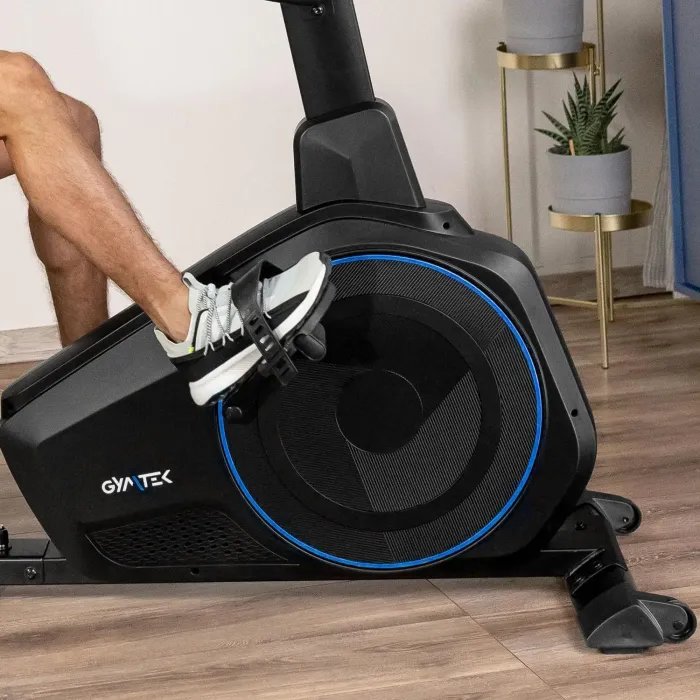Горизонтальный велотренажер Gymtek XBR6000 электромагнитный синий