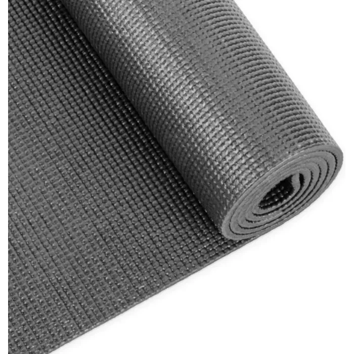 Коврик (мат) для фитнеса и йоги Gymtek 0,5см серый