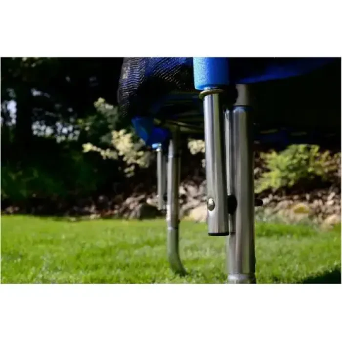 Батут Funfit 8ft (252см) синий с внешней сеткой