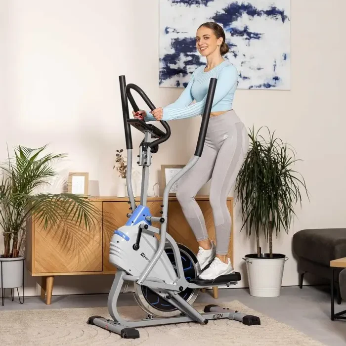Орбитрек магнитный Hop-Sport HS-400B Icon серебристый