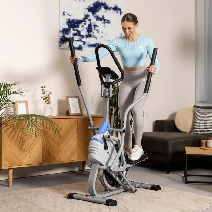 Орбитрек магнитный Hop-Sport HS-400B Icon серебристый