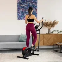 Орбитрек Hop-Sport HS-2050C Cosmo магнитный черный/красный