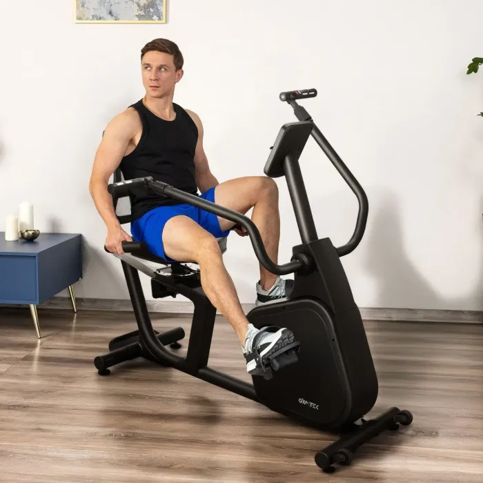 Горизонтальный велотренажер Gymtek XBR8000 электромагнитный