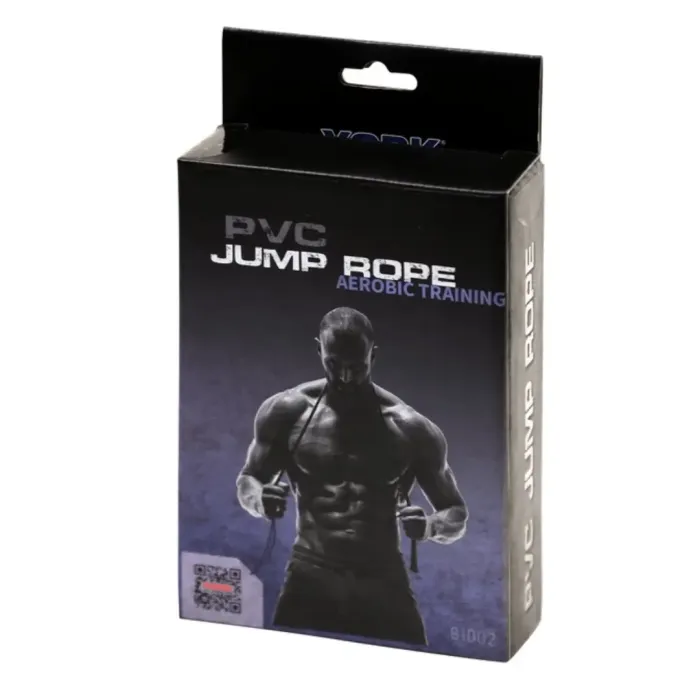 Скакалка York Fitness PVC Premium с пластиковыми ручками