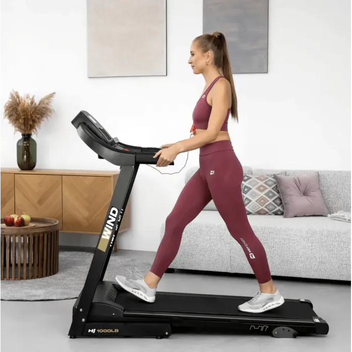 Беговая дорожка Hop-Sport HS-1000LB Wind серый