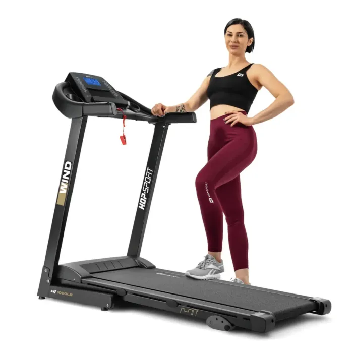 Беговая дорожка Hop-Sport HS-1000LB Wind серый