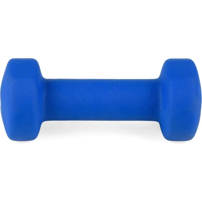 Гантели для фитнеса неопреновые Gymtek Queenfit 2х1,5кг светло-синий