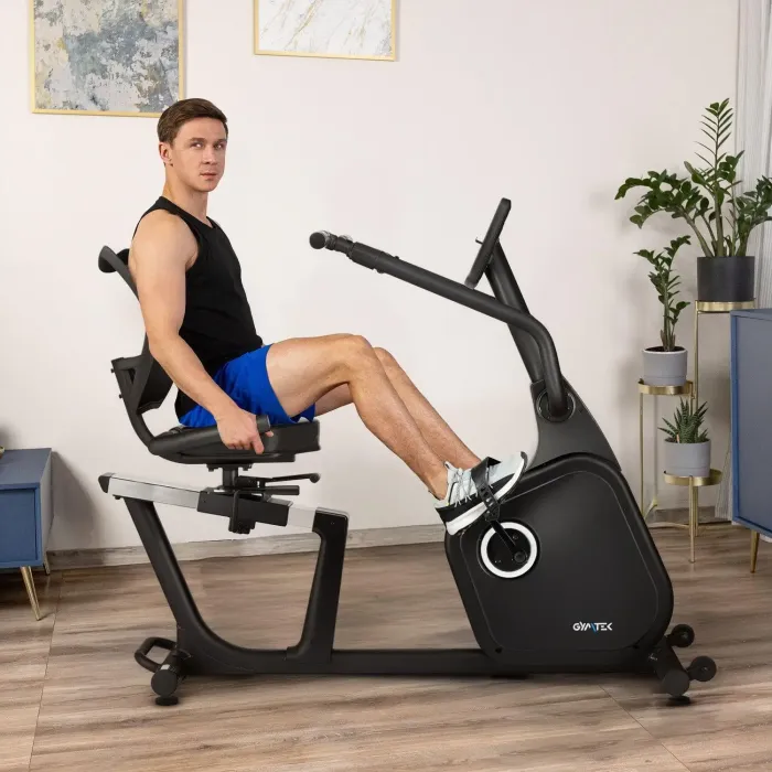 Горизонтальный велотренажер Gymtek XBR8000 электромагнитный