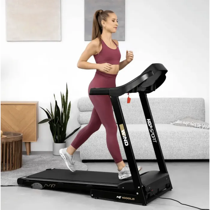 Беговая дорожка Hop-Sport HS-1000LB Wind серый