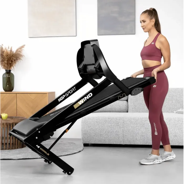 Беговая дорожка Hop-Sport HS-1000LB Wind серый