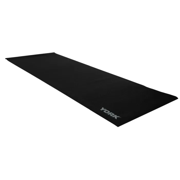 Коврик (мат) для фитнеса и йоги York Fitness 0,3см черный