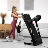 Беговая дорожка Hop-Sport HS-1000LB Wind серый