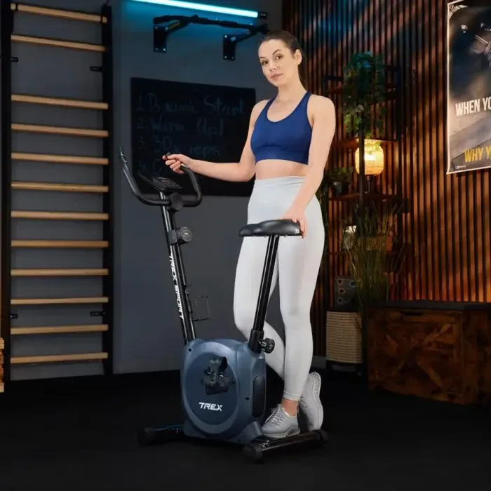 Велотренажер Trex Sport TX-350MB RIZE магнитный синий