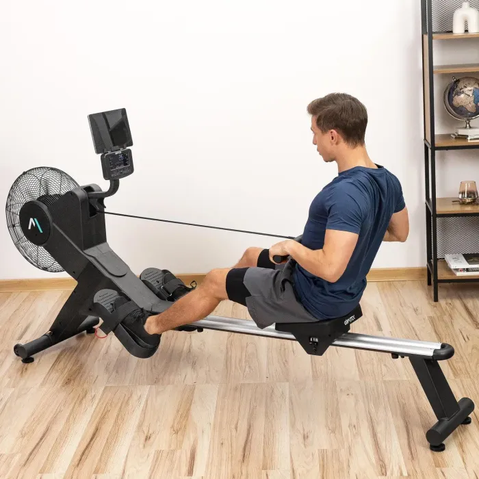 Гребной тренажер Gymtek XR2000 электромагнитный с аэродинамической нагрузкой