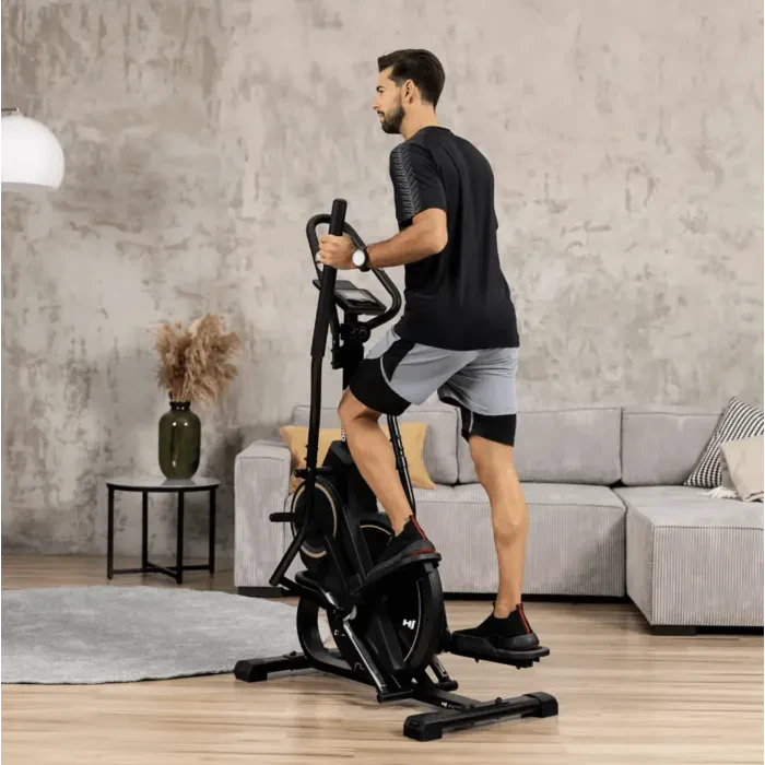 Орбитрек магнитный Hop-Sport HS-450B Dynamic черно-золотистый