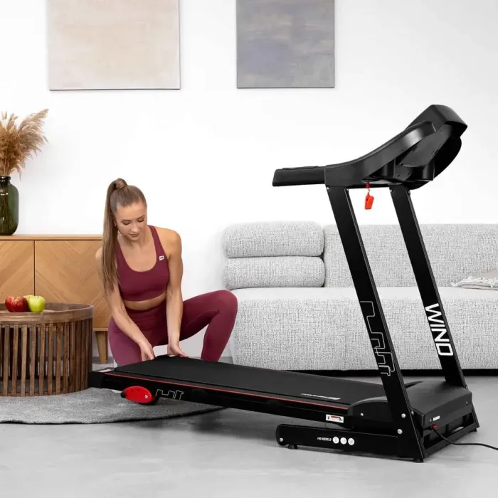 Беговая дорожка Hop-Sport HS-1000LB Wind красный