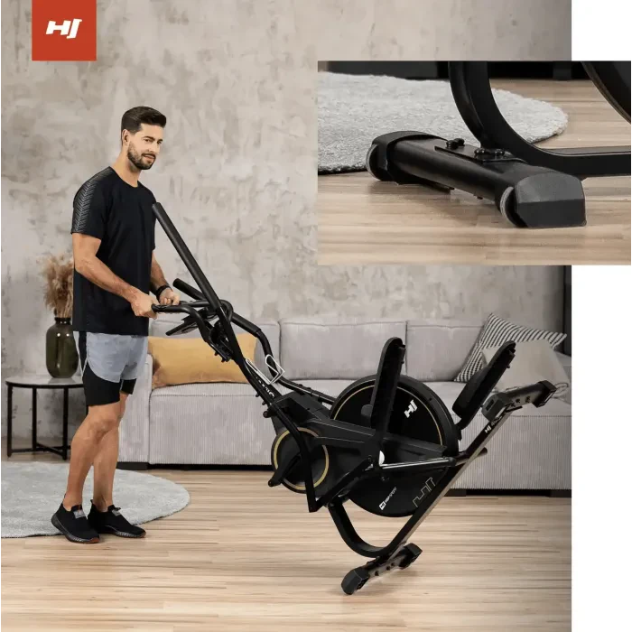 Орбитрек магнитный Hop-Sport HS-450B Dynamic черно-золотистый