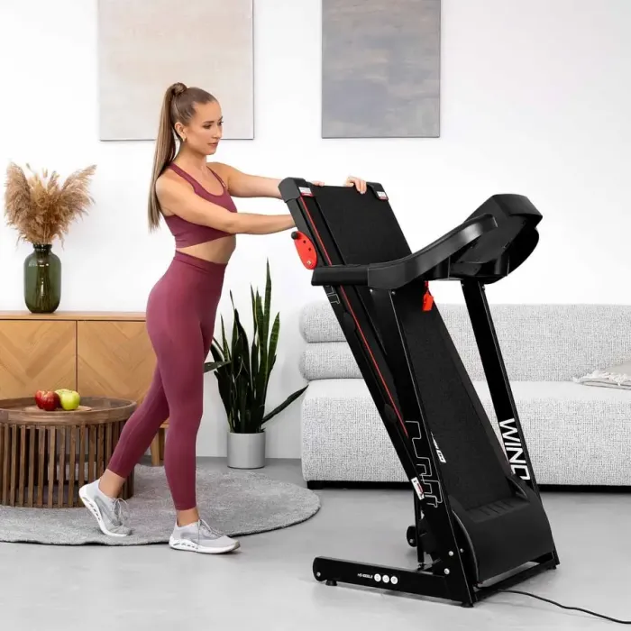 Беговая дорожка Hop-Sport HS-1000LB Wind красный