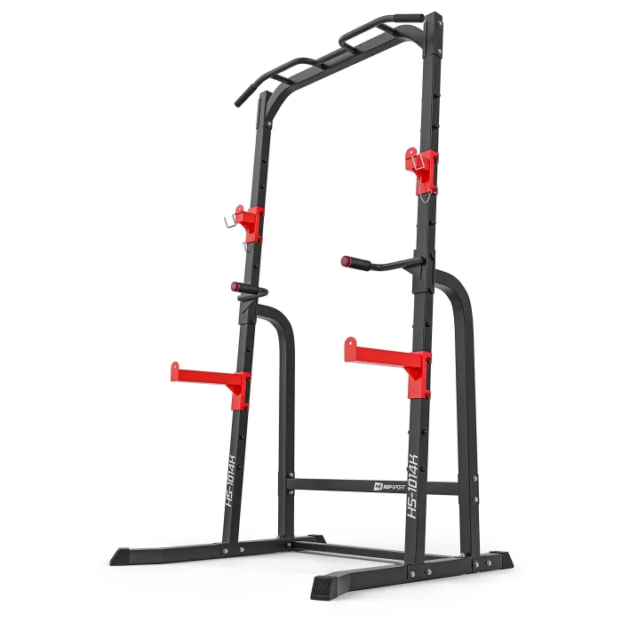 Силовая станция Hop-Sport HS-1014K с держателем для штанги и брусьями