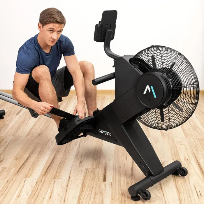 Гребной тренажер Gymtek XR2000 электромагнитный с аэродинамической нагрузкой