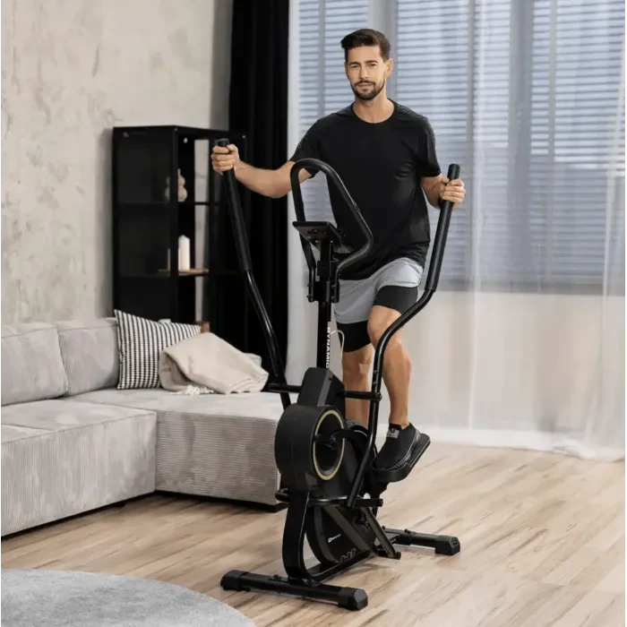 Орбитрек магнитный Hop-Sport HS-450B Dynamic черно-золотистый