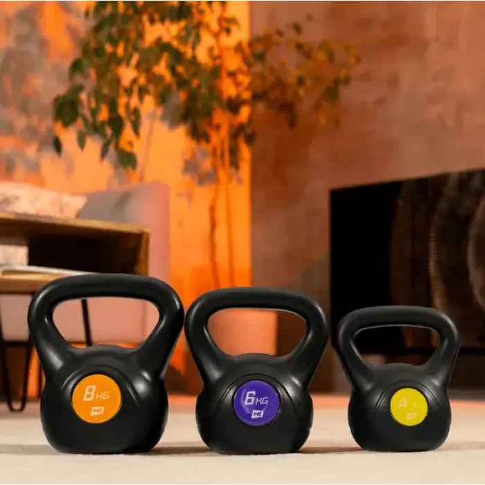 Гиря виниловая Hop-Sport 6кг HS-PB006KB