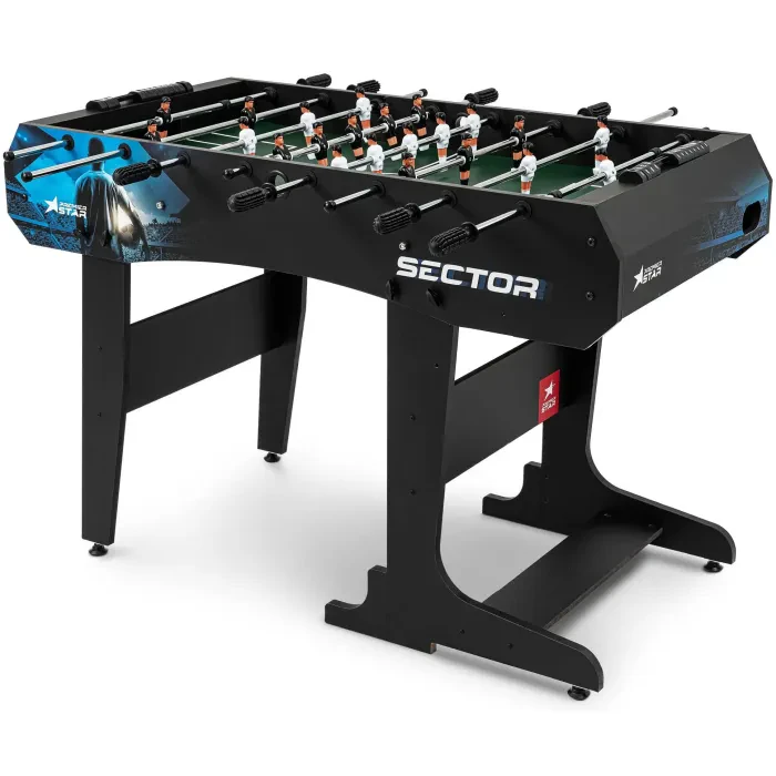 Настольный футбол Hop-Sport Sector черно-синий