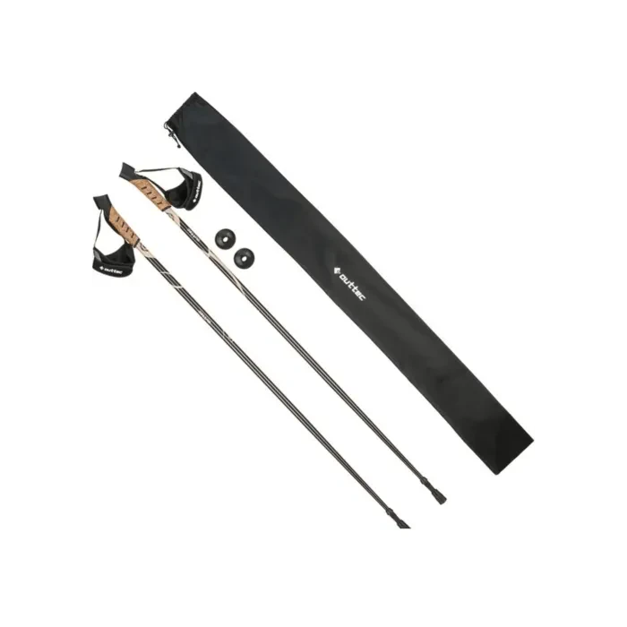 Трекинговые палки Outtec карбоновые 115см 1-секционные Anti-shock