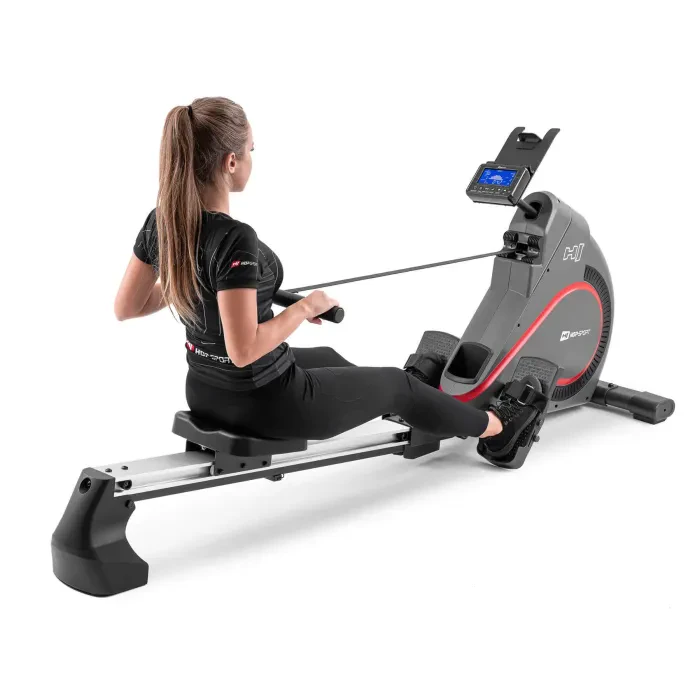 Гребной тренажер Hop-Sport HS-095R Spike серый