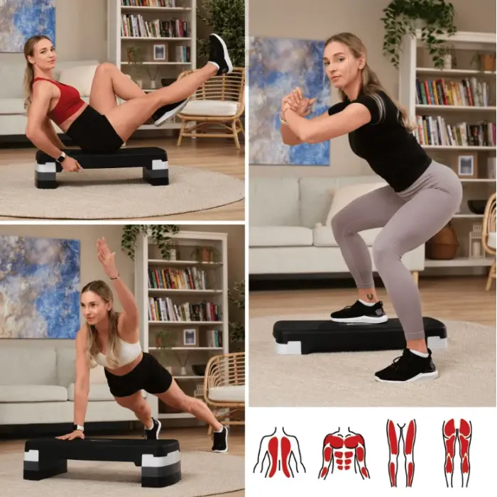 Степь платформа Hop-Sport HS-PP033AS черно-белая