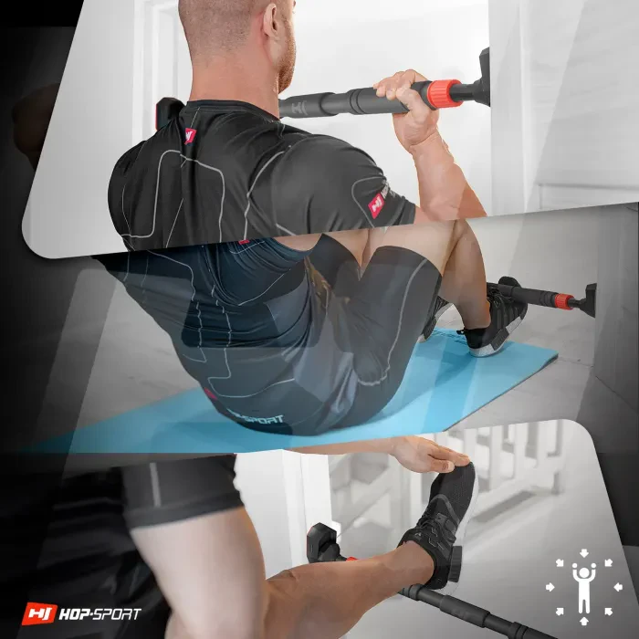 Турник раздвижной Hop-Sport HS-M070DP