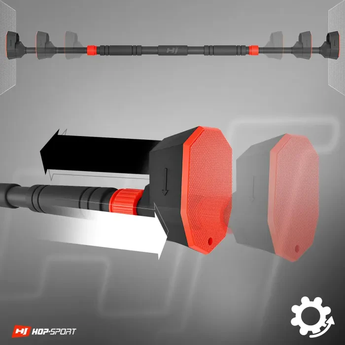 Турник раздвижной Hop-Sport HS-M070DP