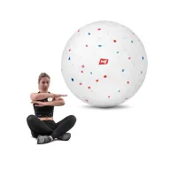 Массажный мяч EPP 80 мм Hop-Sport HS-P080MB белый