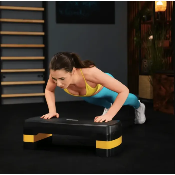Степь платформа Trex Sport TX-030AS 3 уровня черно-желтая