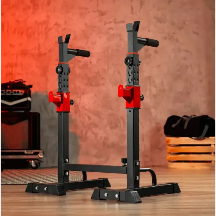 Стойка под штангу с ручками для отжиманий Hop-Sport HS-1004L