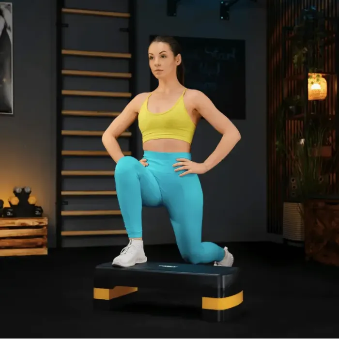 Степь платформа Trex Sport TX-030AS 3 уровня черно-желтая