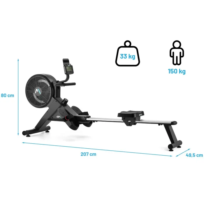 Гребной тренажер Gymtek XR1500 аэромагнитный
