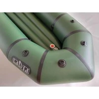 Надувной пакрафт Ладья ЛП-245 Каяк Комфорт Green Plus