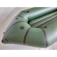 Надувной пакрафт Ладья ЛП-245 Каяк Комфорт Green Plus