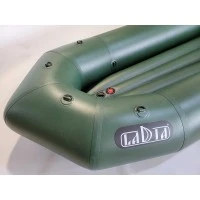 Надувной пакрафт Ладья ЛП-245 Каяк Комфорт Green Plus